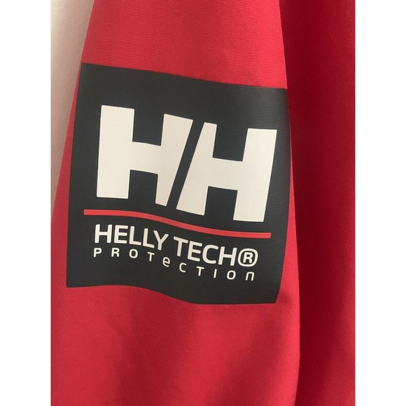 Helly Hansen Jacket Women Sz Small Red HELLY TECH® Ski Winter Coat Viking Logo - Picture 6 of 16